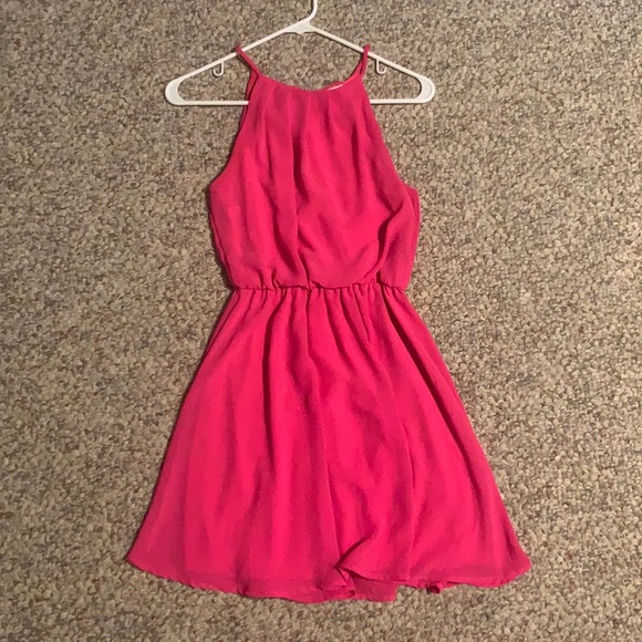 Hot pink dress - Picture 1 of 3